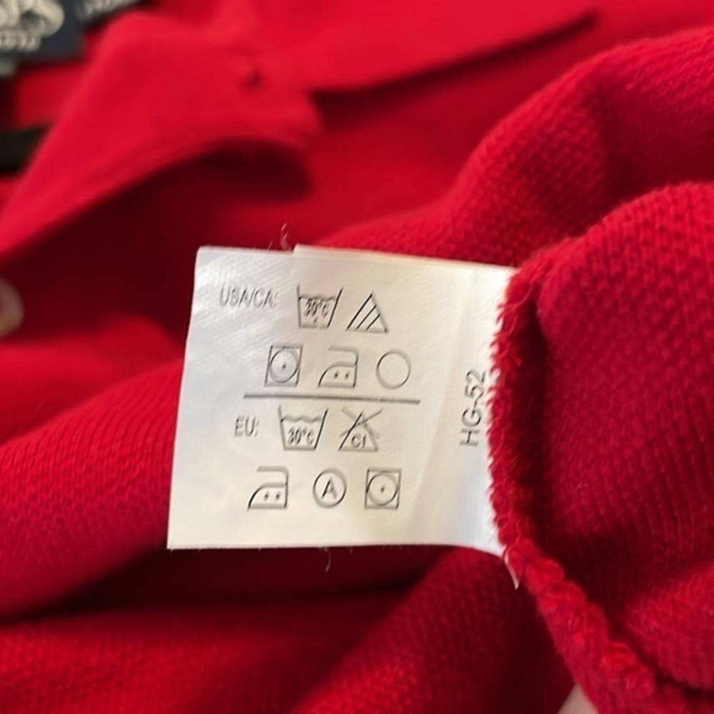 Chaps Ralph Lauren‎ Red Short Sleeve Polo Size XXL - Picture 5 of 5